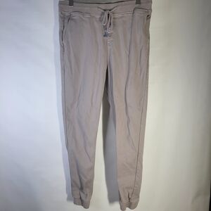 Mugsy Jeans Mens Joggers 4-way stretch Gray Size Medium  Cotton/Rayon